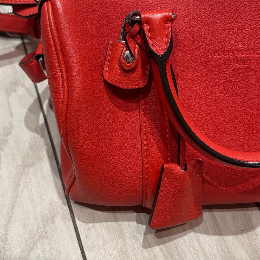 Louis Vuitton Sofia Coppola Poppy Leather Satchel with Detachable Strap in PS - Picture 2 of 8